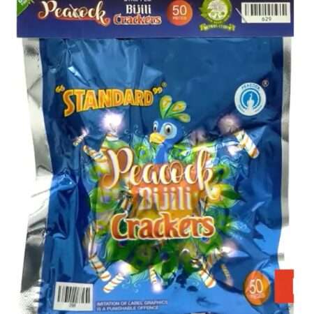 Standard Brand - Bijili Crackers Stripped 50 Pcs