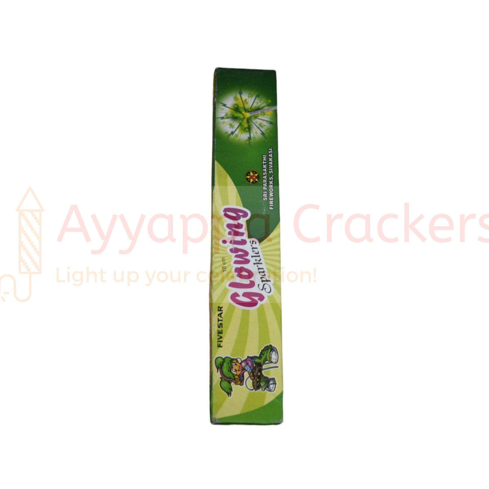 10 CM Green Sparklers