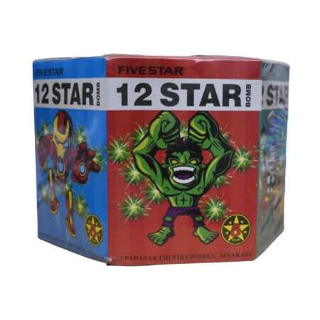 12 Star Aerial Bomb Multiple Aerial Shots by Five Star