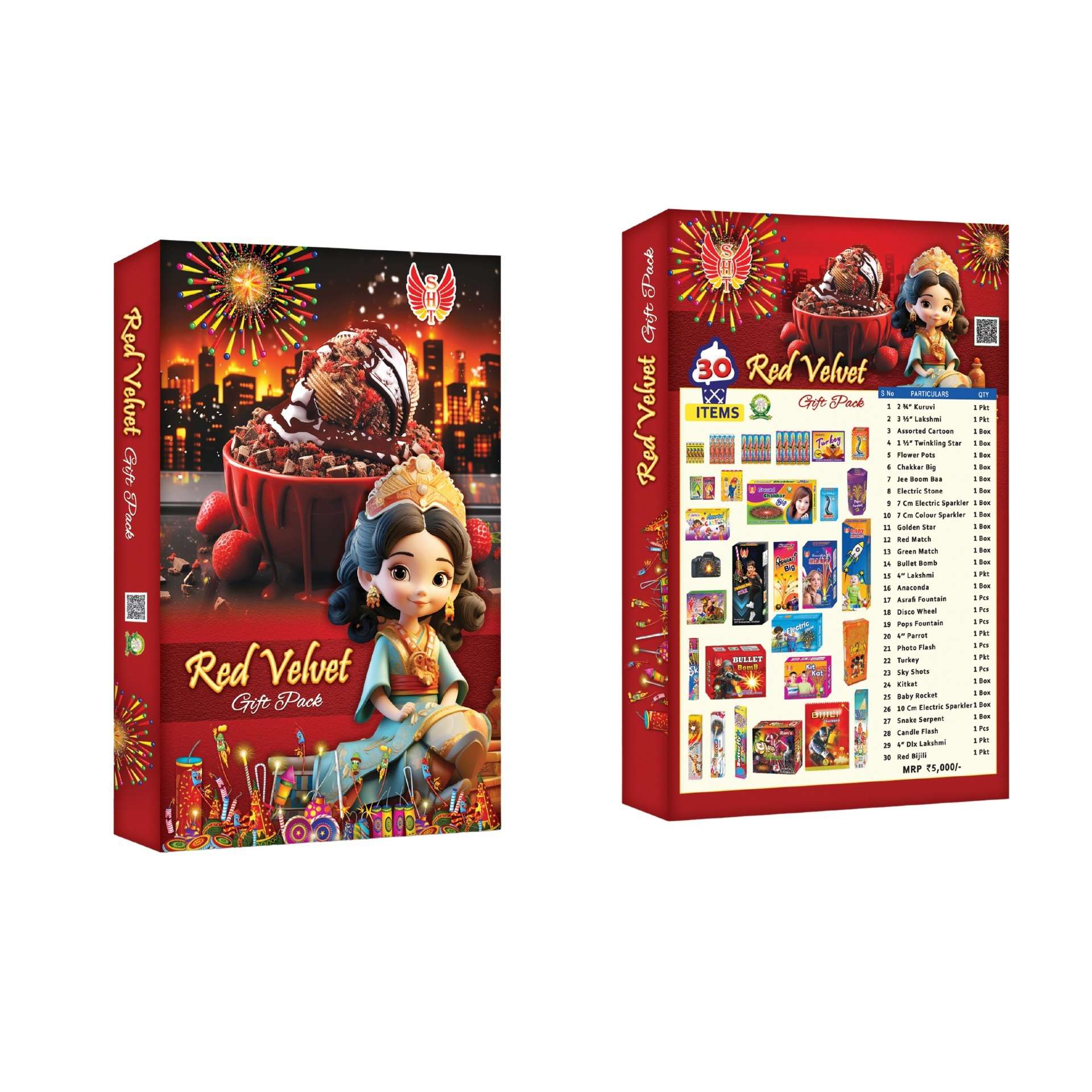 Red Velvet - 30 Items Assorted Gift Box