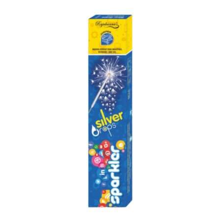 10 CM Silver Drops Sparklers by Rajukanna