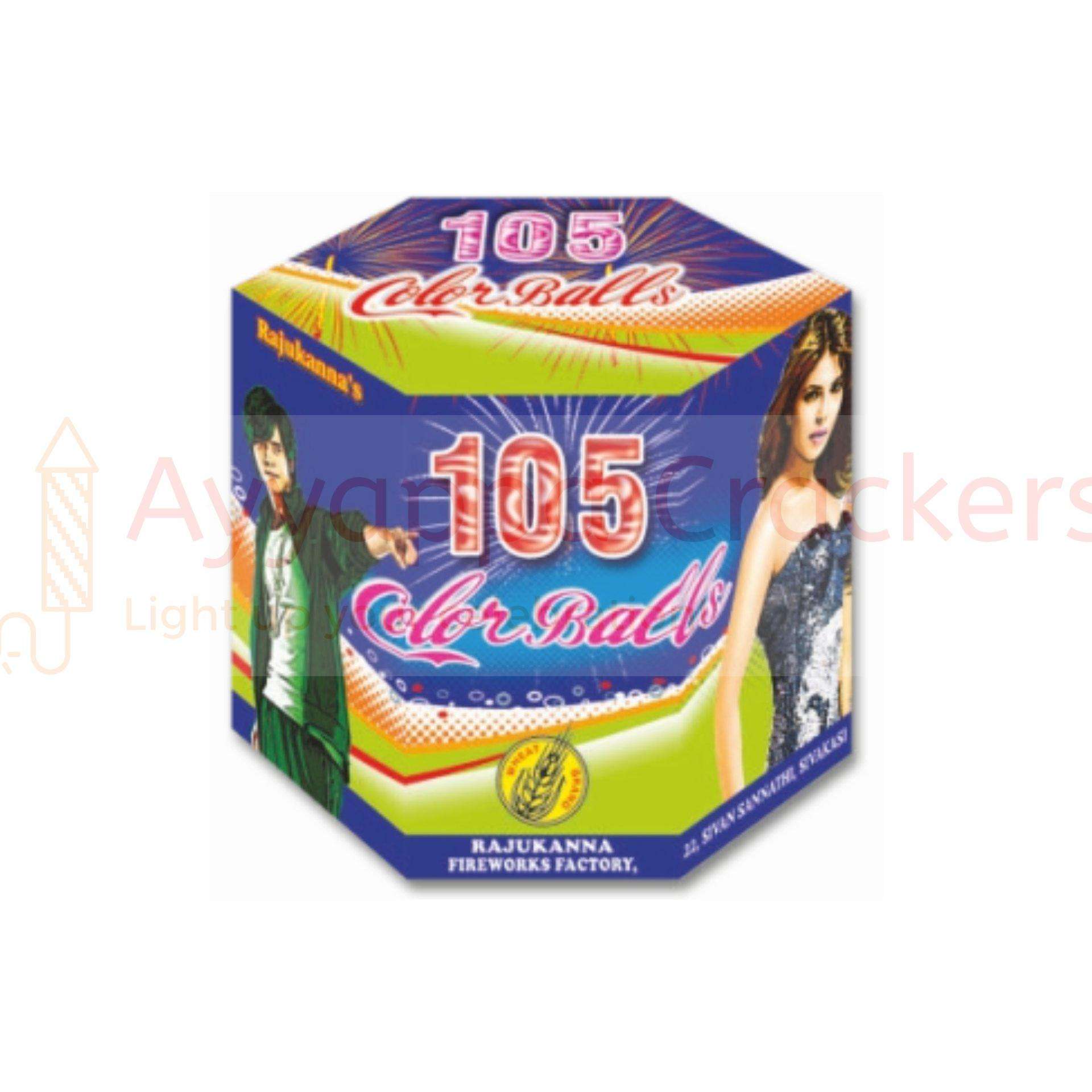 105 Colour Balls Multiple Aerial Shots by Rajukanna