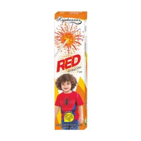 7 CM Red Sparklers
