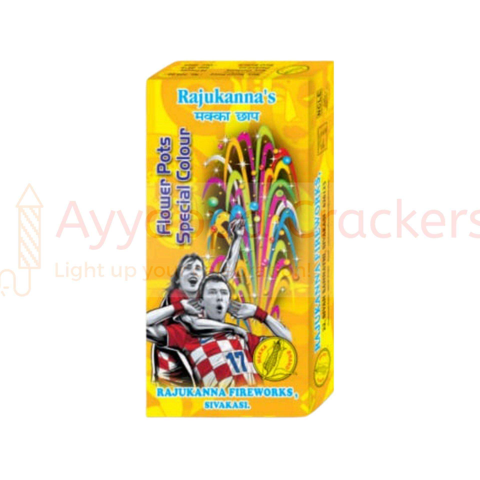 Flower Pots Colour by Rajukanna