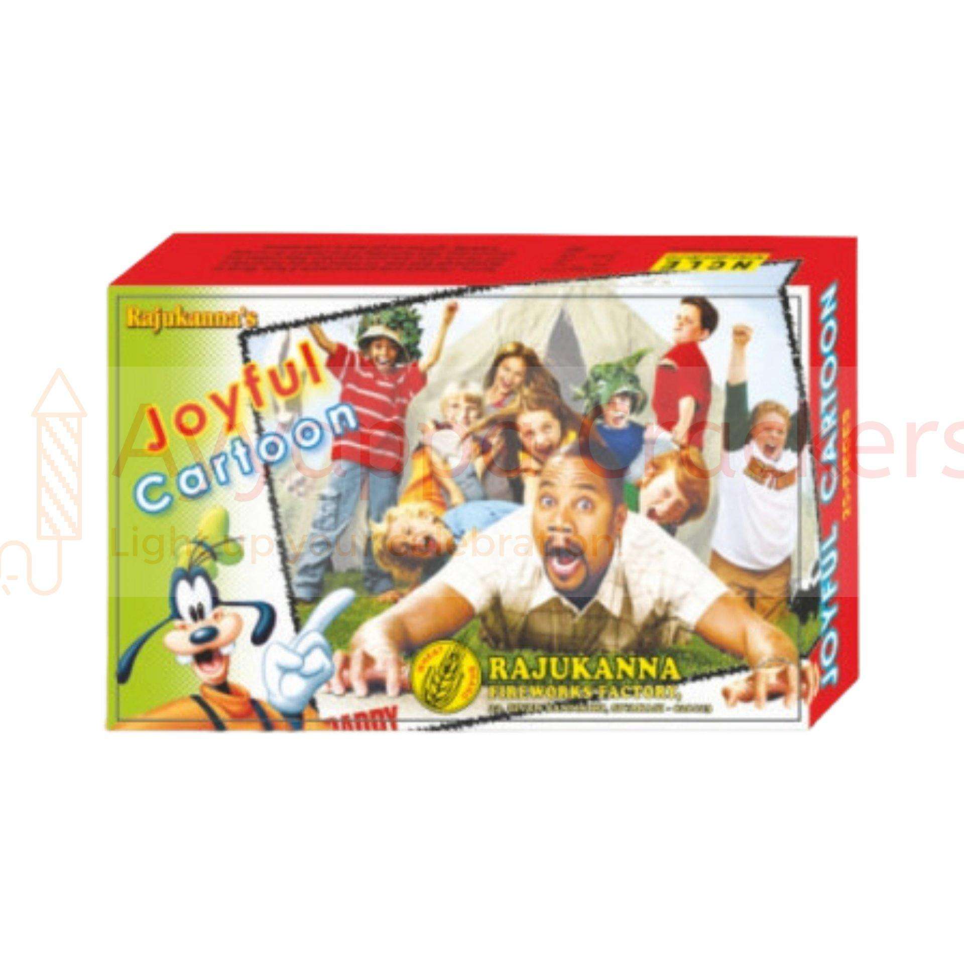 Joyful Cartoon (25 Pcs) Assorted Cartoons by Rajukanna