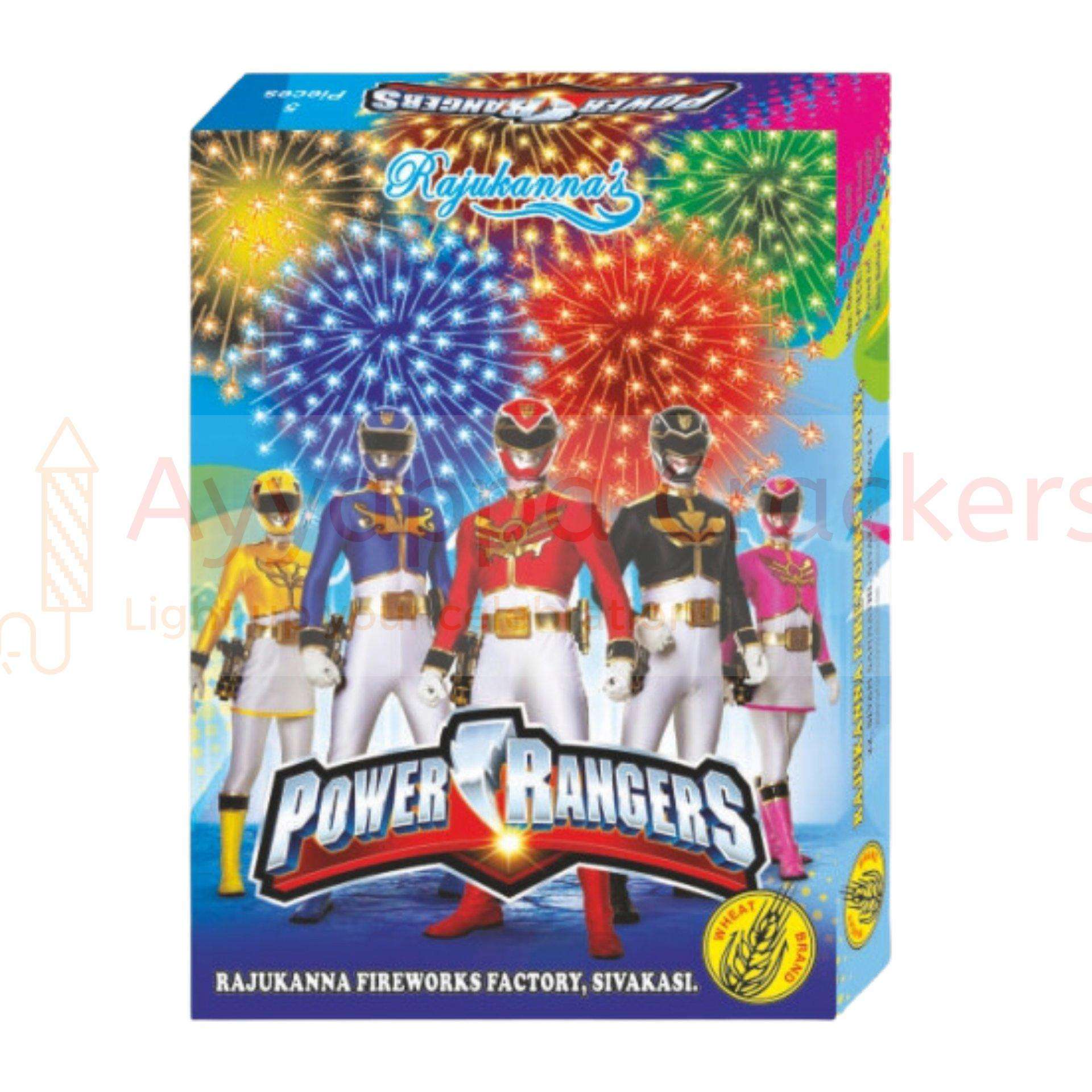 Power Rangers Aerial Out by Rajukanna