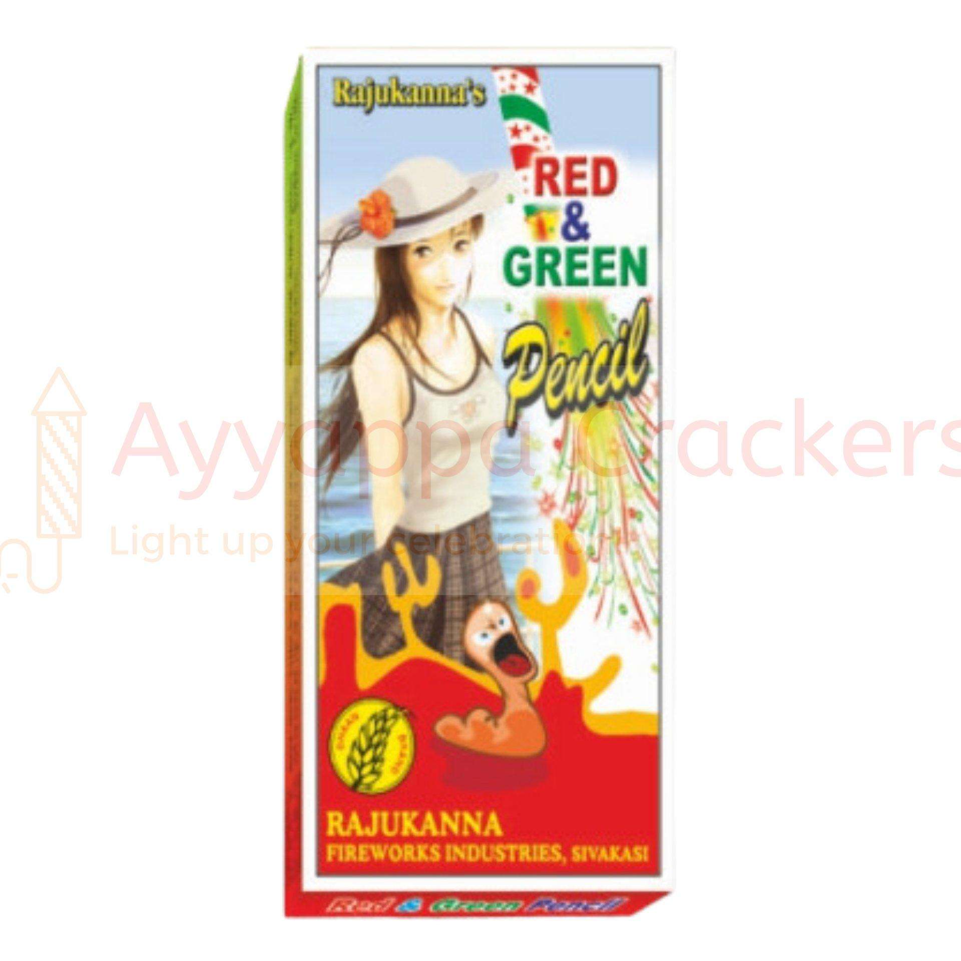 Red & Green Pencil