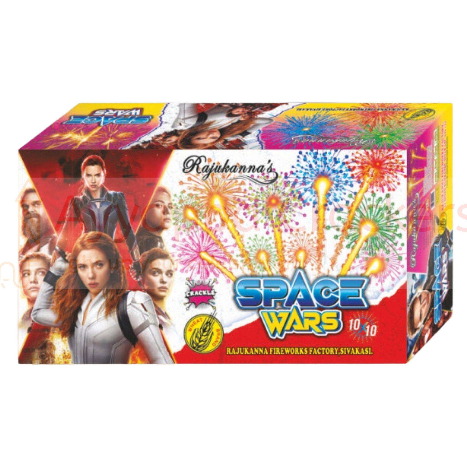 Space Wars 10 X 10 Display Multiple Aerial Shots by Rajukanna