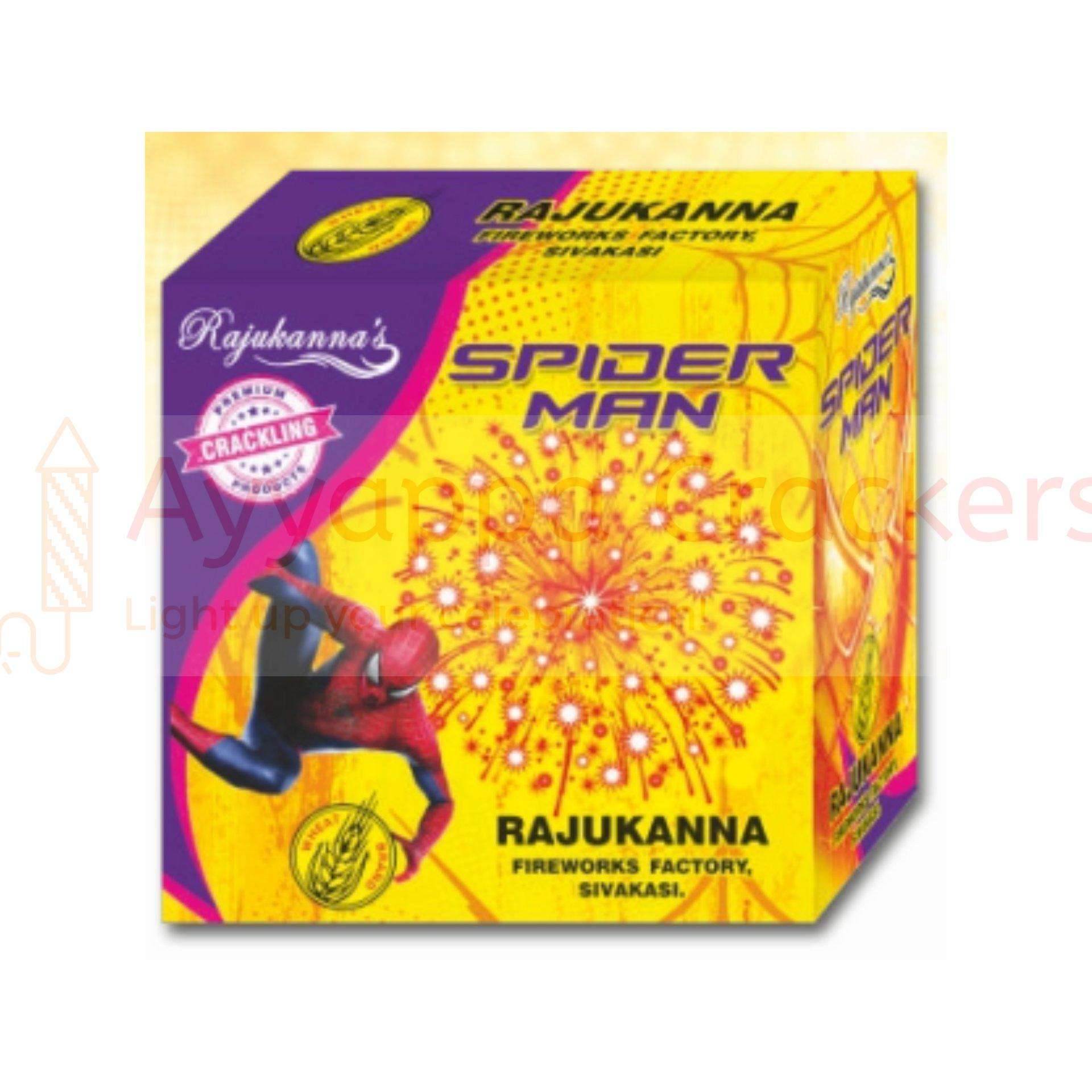 Spiderman (Crackling) Fancy Novelities by Rajukanna