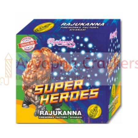 Super Heroes (Crackling) Fancy Novelties by Rajukanna