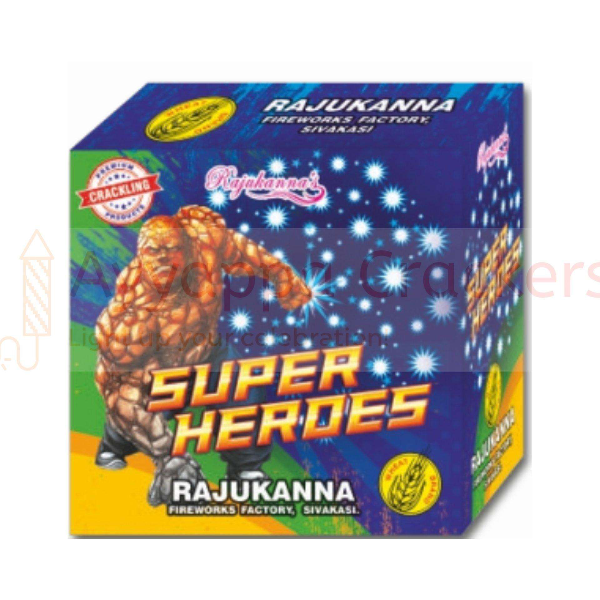 Super Heroes (Crackling) Fancy Novelties by Rajukanna