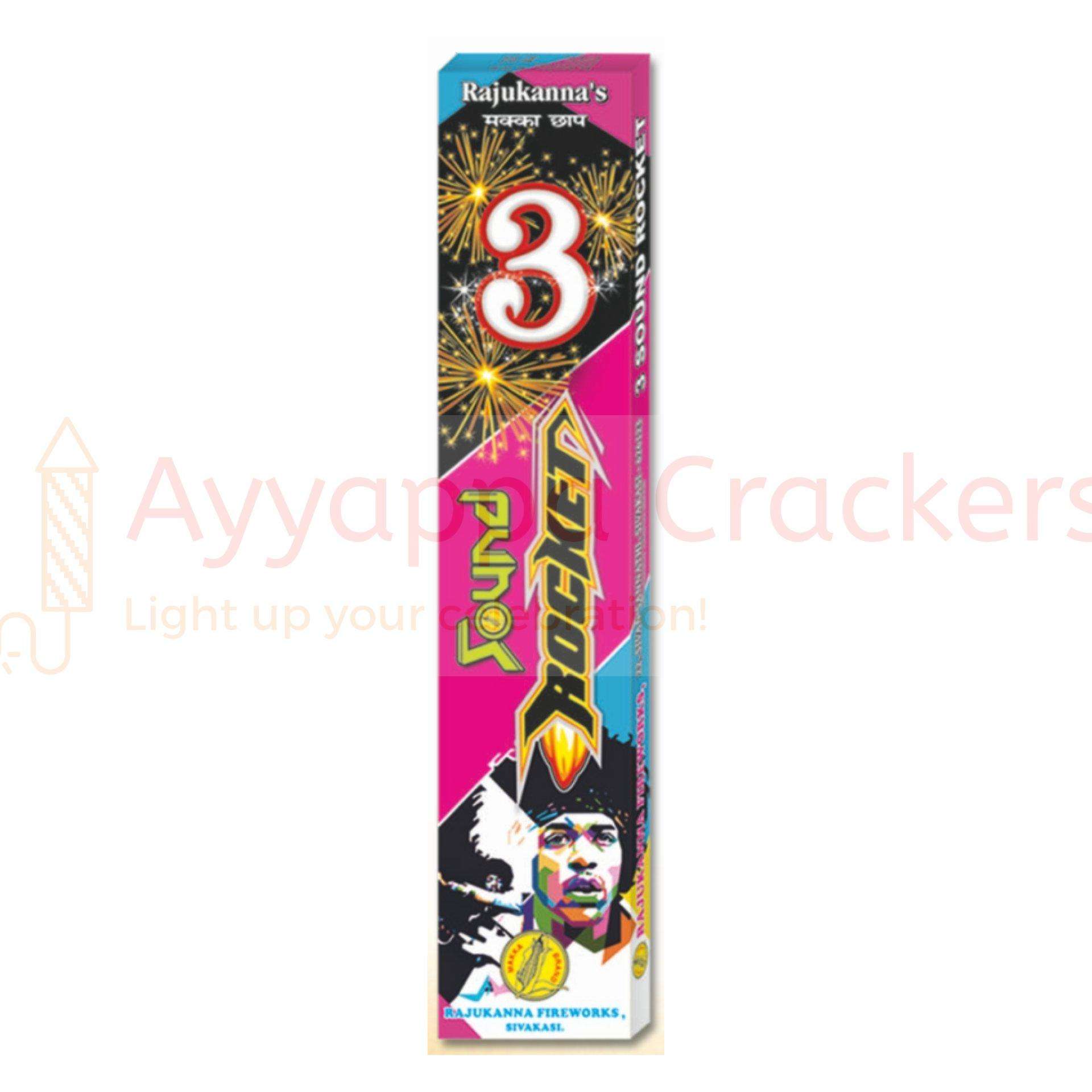 Three Sound Rocket Fire Rockets by Rajukanna