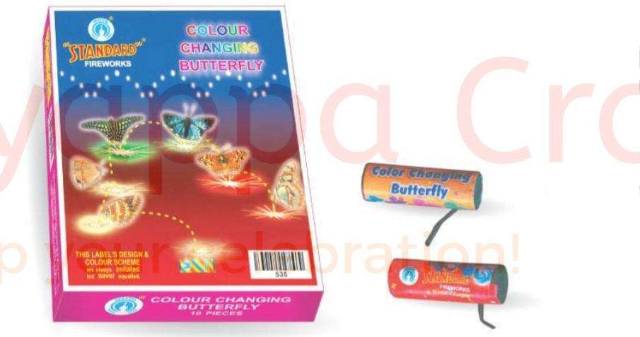 Colour Changing Butterfly (10 Pcs)