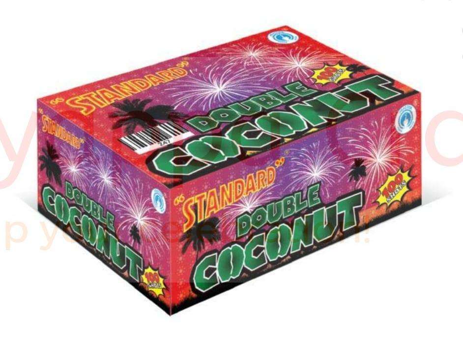 Premium Mutiple Aerial -  100 Shots (Double Coconut)