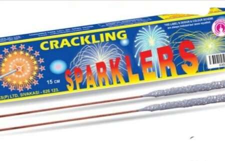 Crackling Sparklers - 15 CM