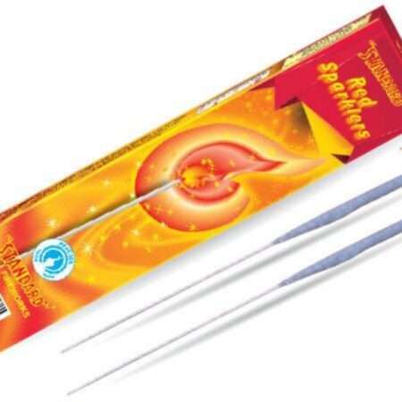 Red Colour Sparklers - 12 CM