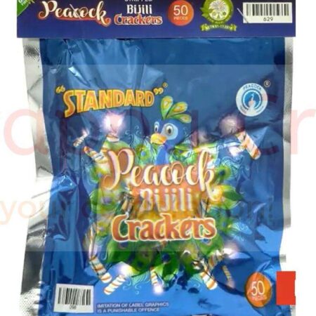 Standard Brand - Bijili Crackers Stripped 50 Pcs