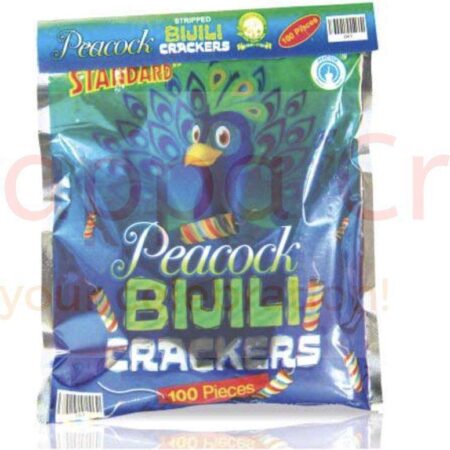 Standard Brand - Bijili Crackers Stripped - 100 Pcs